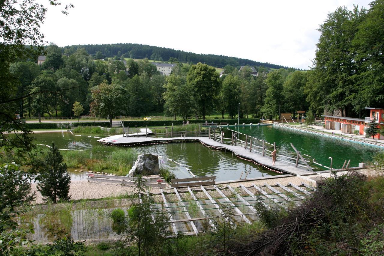 Naturhotel Lindenhof Rechenberg-Bienenmühle Buitenkant foto